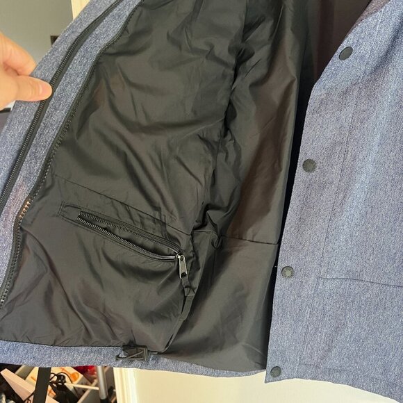 The North Face Men's Gore-TEX Mountain Jacket XXS Denim Blue Waterproof - Picture 6 of 16